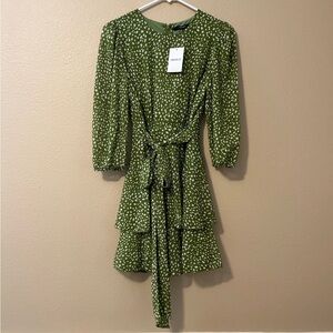 NEW Forever 21 Olive Green A Line Dress